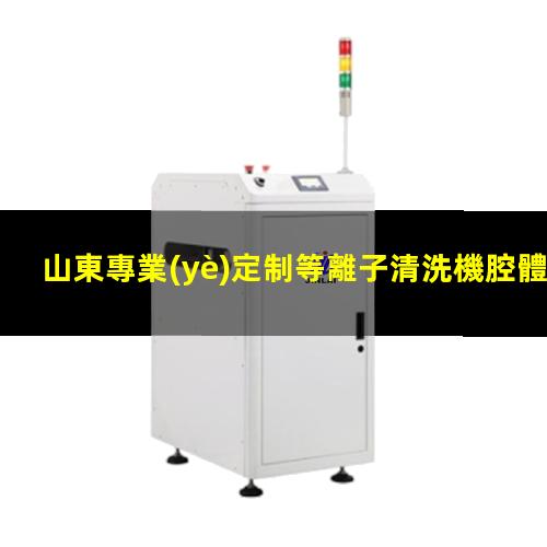 山東專業(yè)定制等離子清洗機腔體銷售廠家