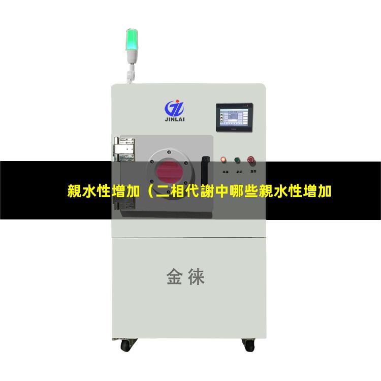 親水性增加