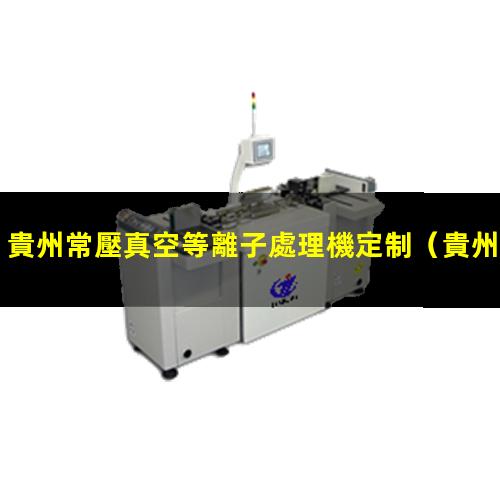 貴州常壓真空等離子處理機定制