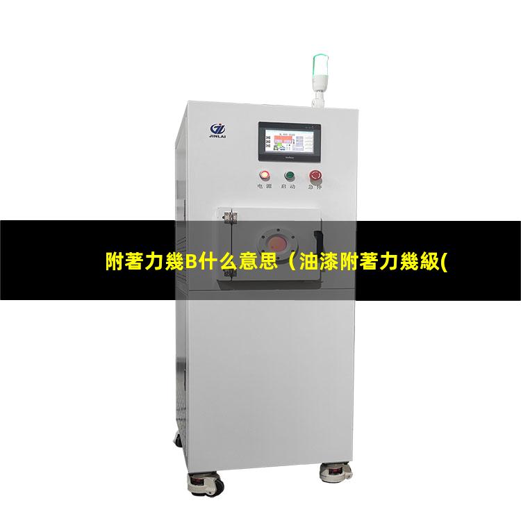 附著力幾B什么意思