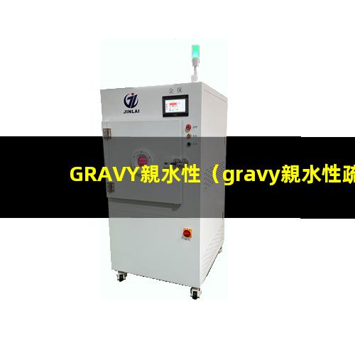 GRAVY親水性