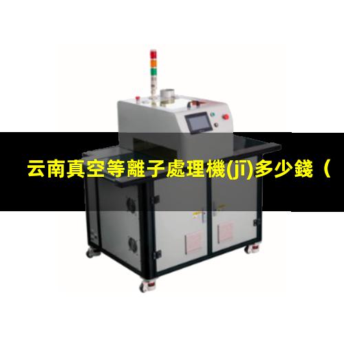 云南真空等離子處理機(jī)多少錢