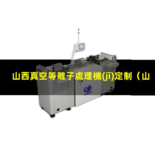 山西真空等離子處理機(jī)定制