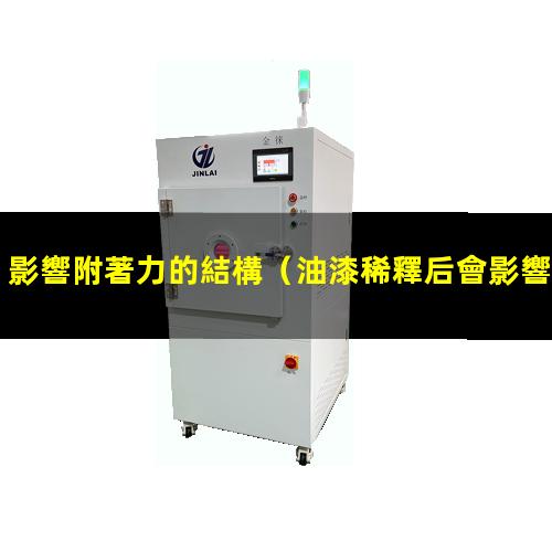 影響附著力的結構