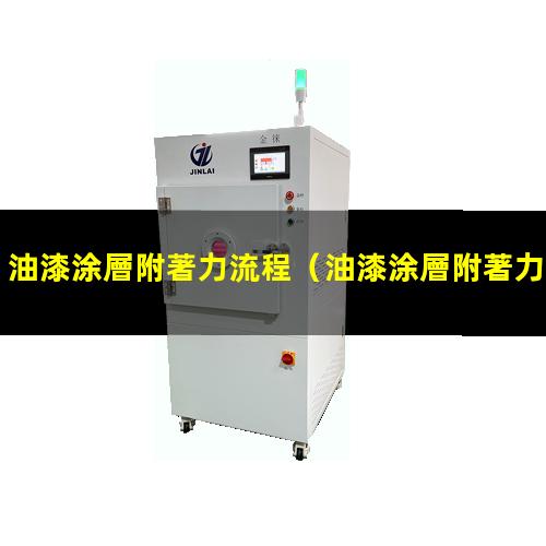油漆涂層附著力流程