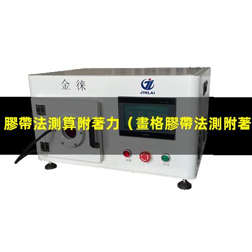 膠帶法測算附著力