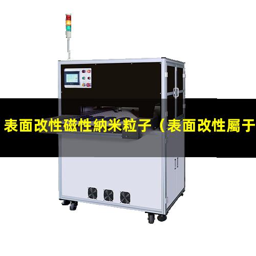 表面改性磁性納米粒子（表面改性屬于表面工程嗎）