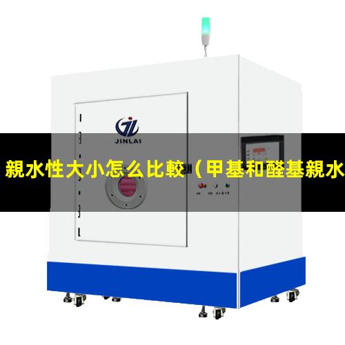 親水性大小怎么比較