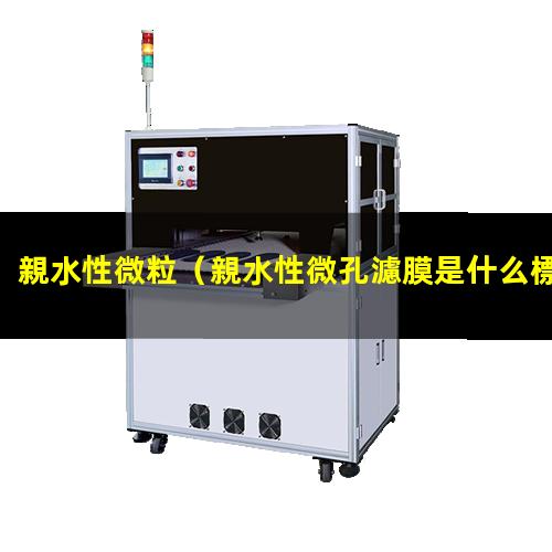 親水性微粒