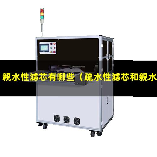 親水性濾芯有哪些