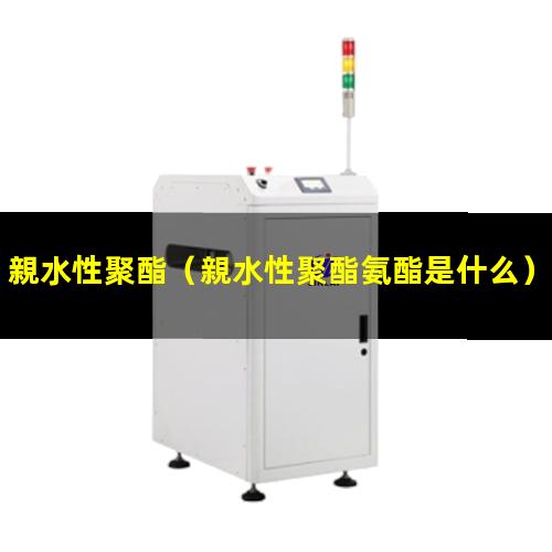 親水性聚酯